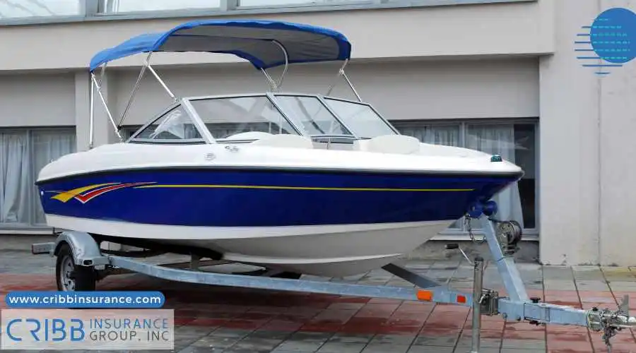 Well-maintained boat at a marina