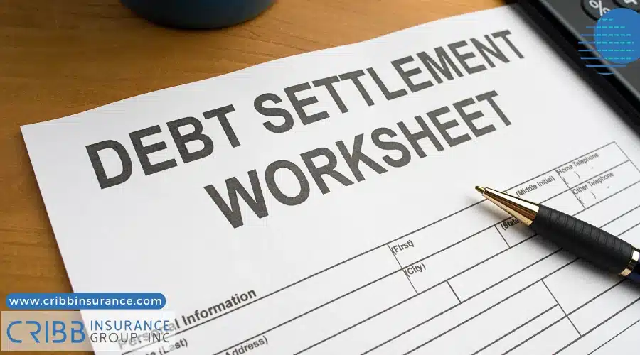 Estate settlement for paying off debts