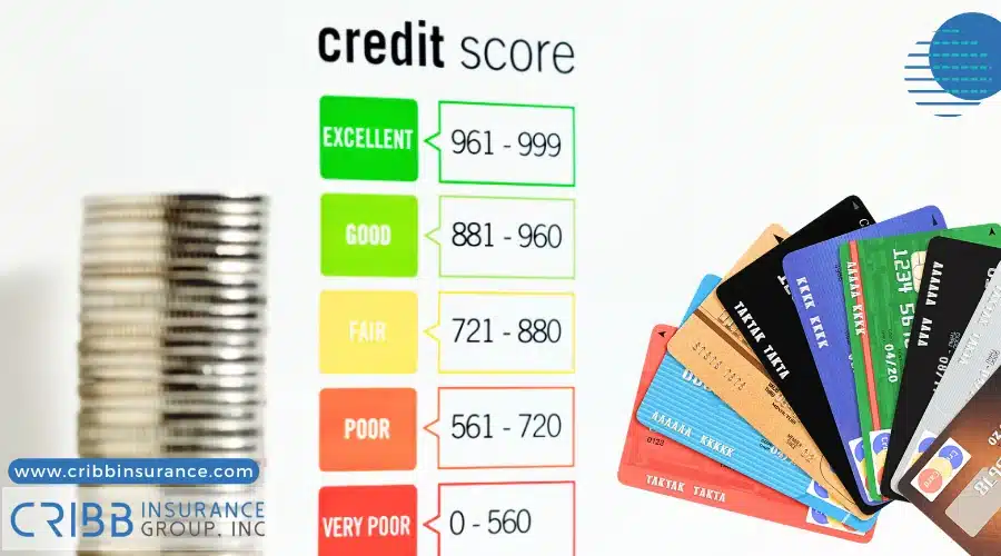 Credit score ranges and risk categories