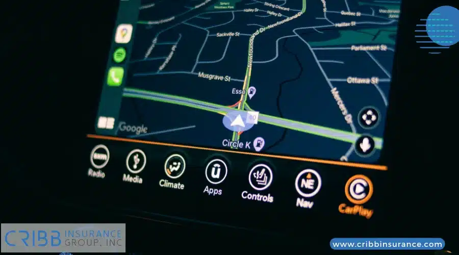 Car dashboard with advanced safety features