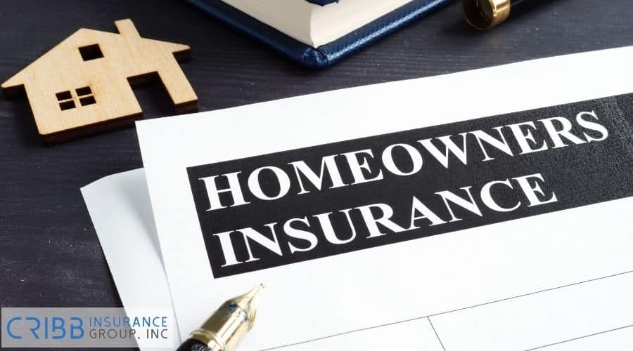 homeowners insurance policy close up