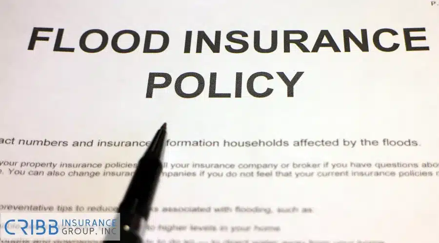 Flood insurance policy document